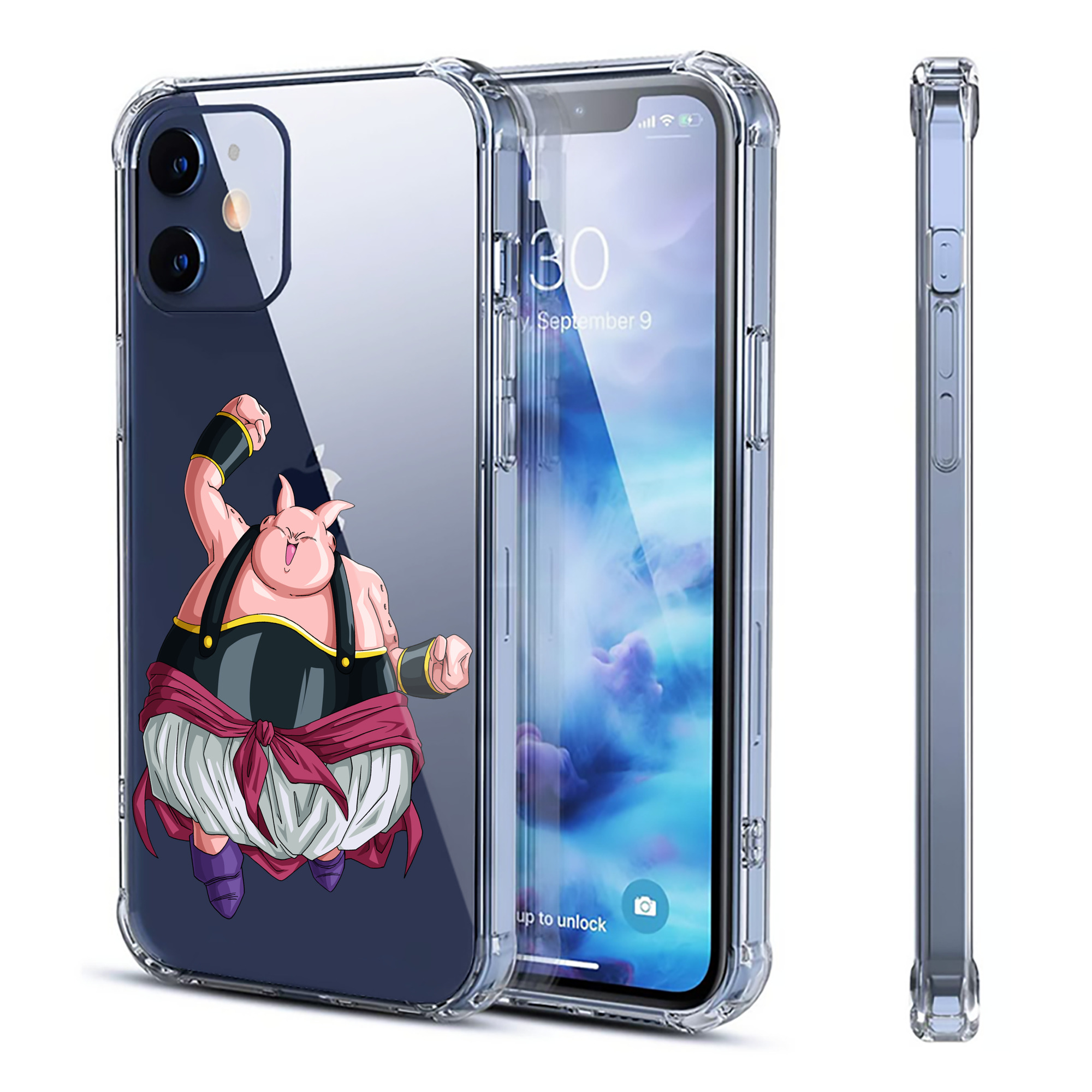 （画像用） ドラゴンボール DRAGON BALL 【iPhone 12シリーズ対応】透明スマホケース（クリアソフトケース）